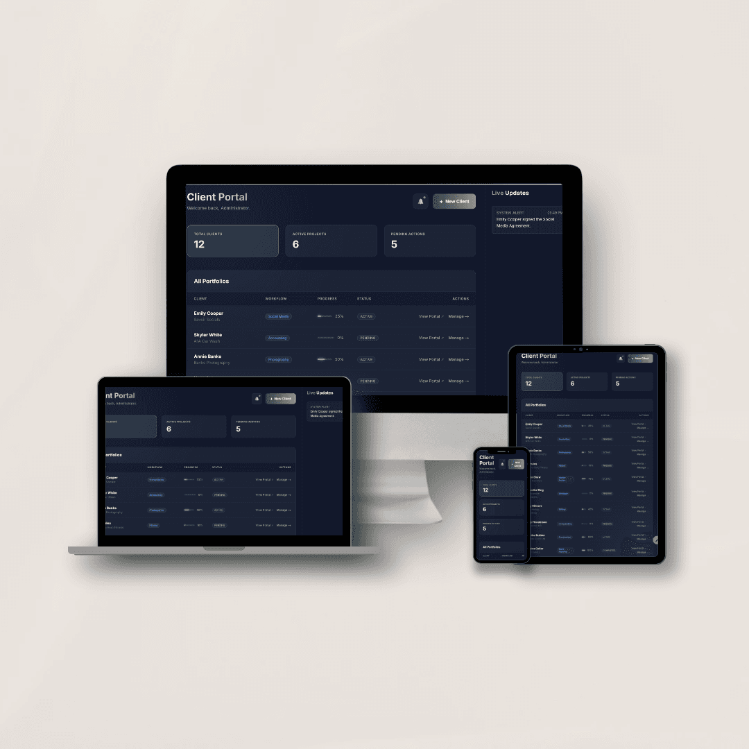 Client Portal & Onboarding Suite