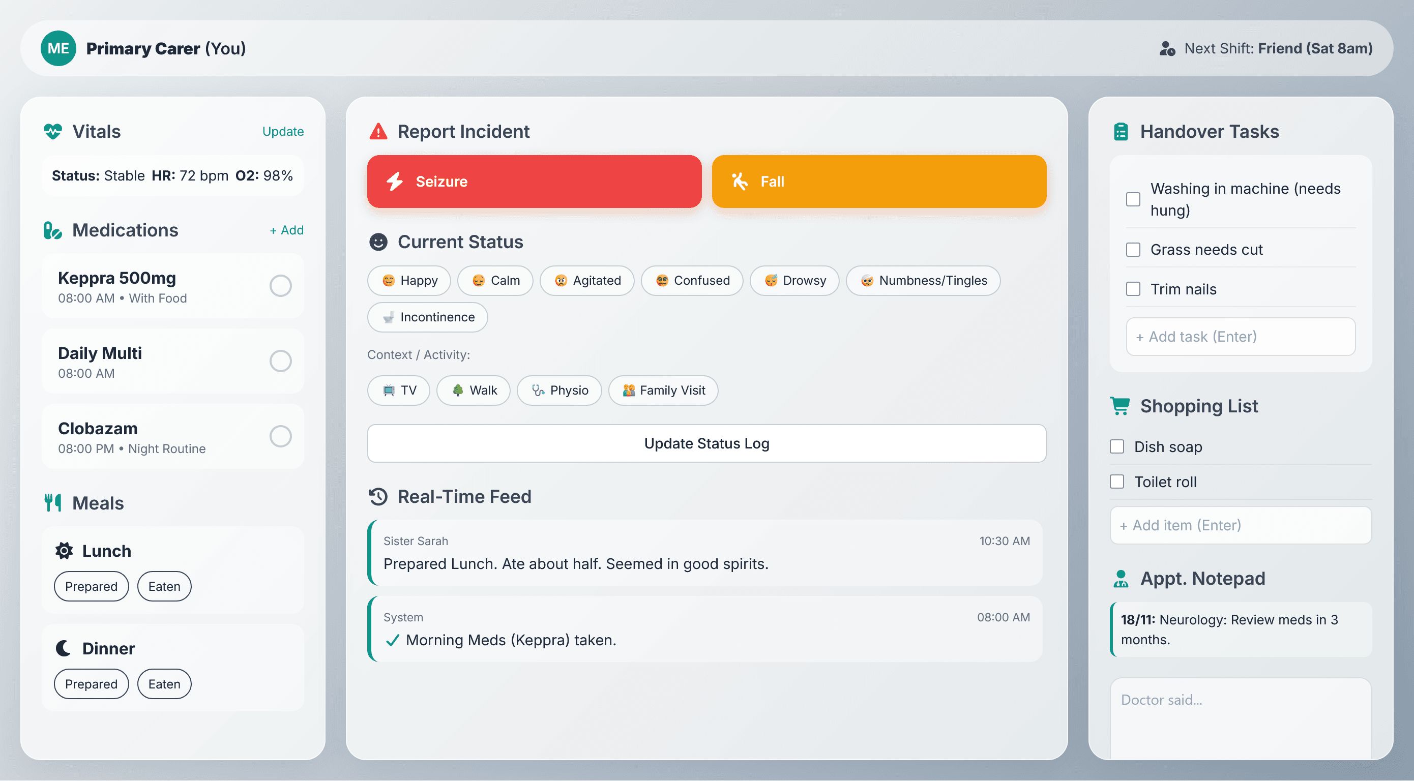 Medi-Sync Family Dashboard gallery image 7