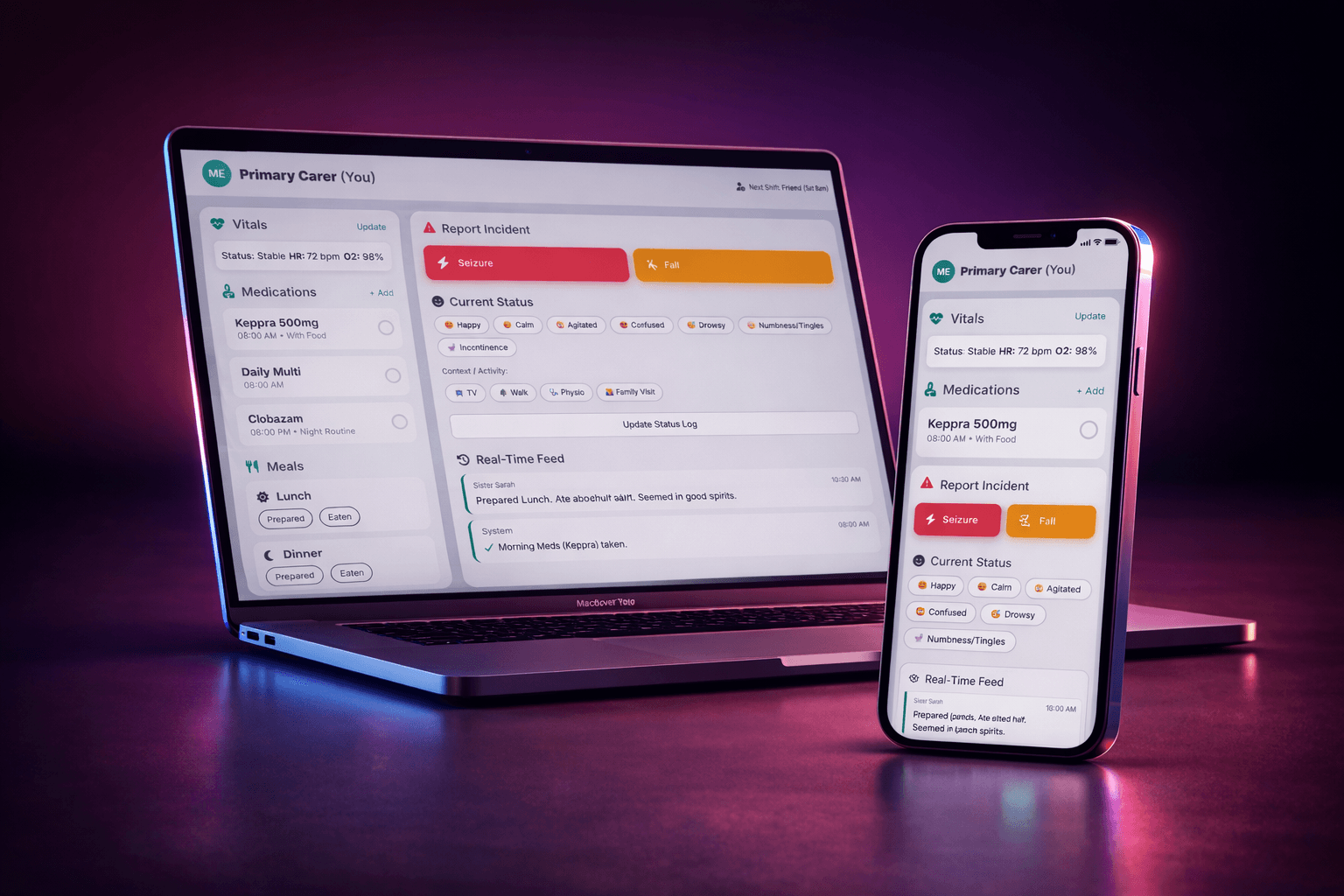 Medi-Sync Family Dashboard
