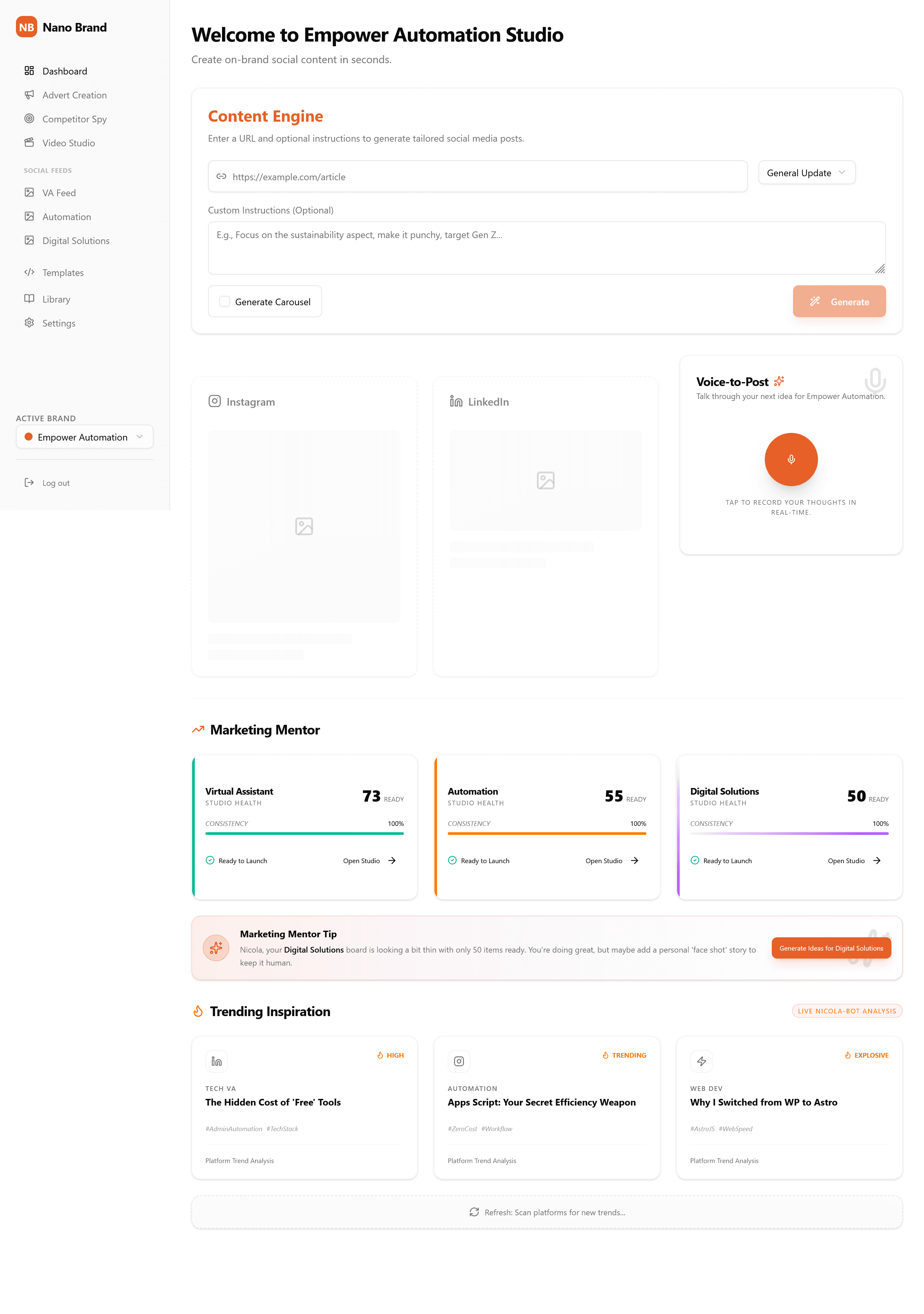 Empower Studio Hub (Nanobrand) gallery image 4