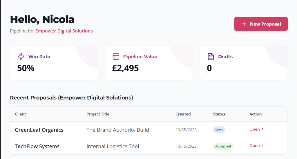 Smart Proposal Builder gallery image 3