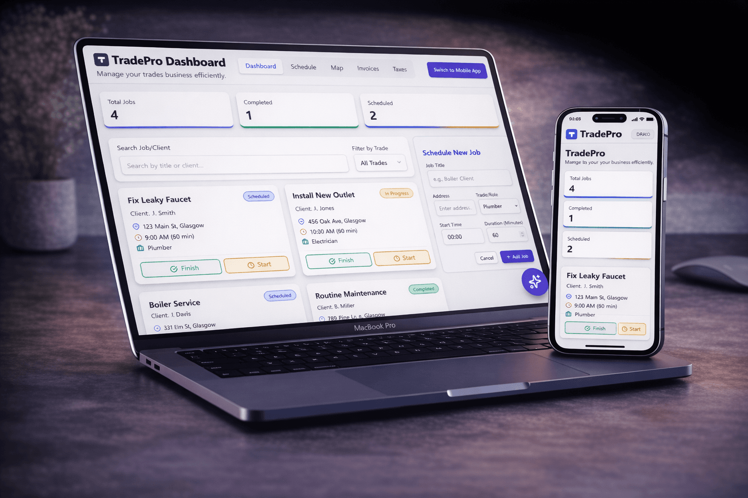 TradePro: Intelligent Field Management