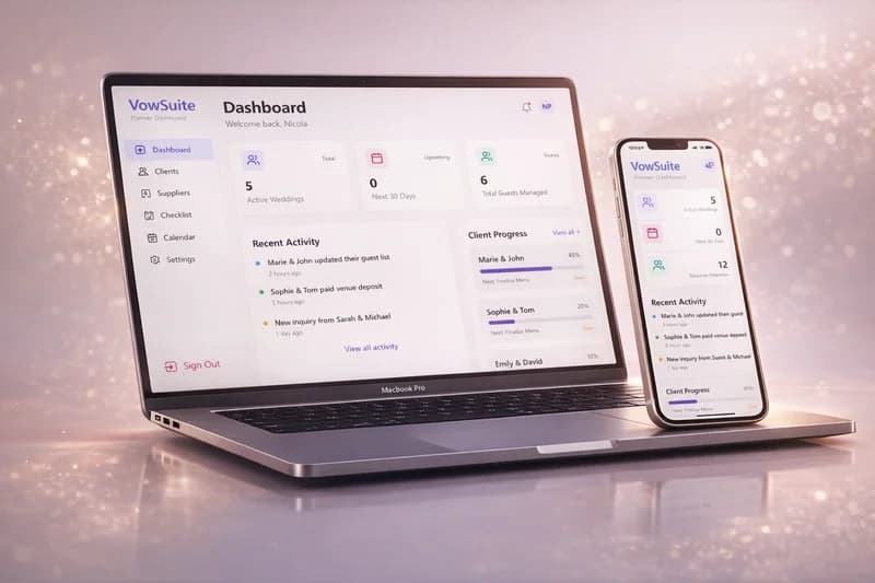 VowSuite: SaaS Planner Ecosystem