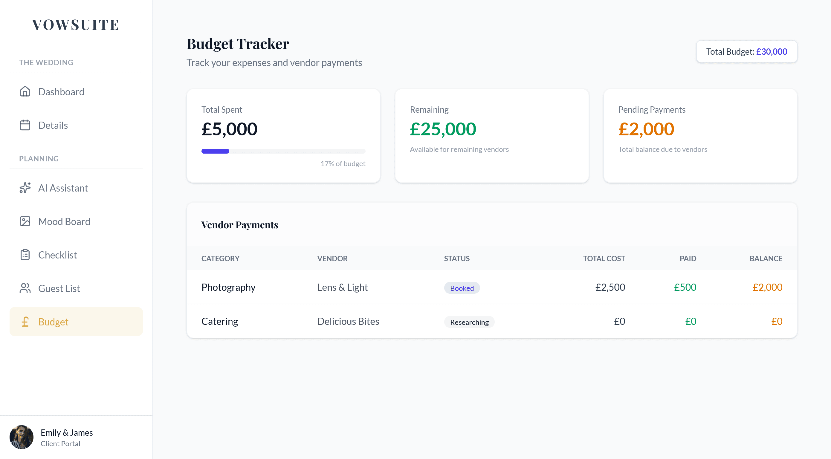 Wedding Planner PlusPortal gallery image 6